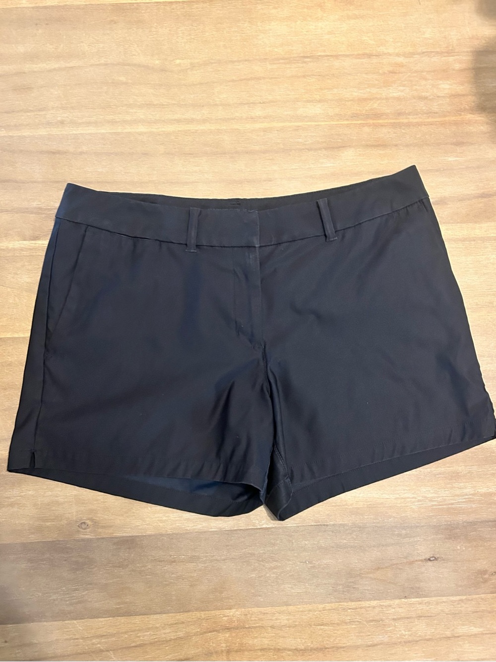 Nike Golf Dri Fit Shorts Women Size 10 Black Performance Stretch Athletic Casual